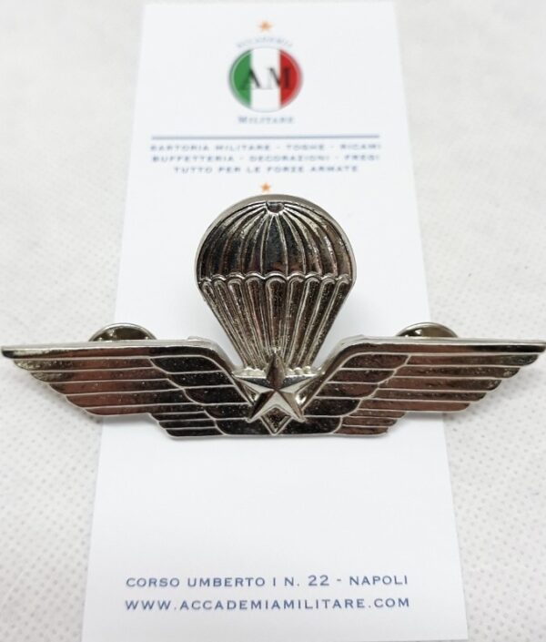 Brevetto Militare Para' In Metallo Per Camicia