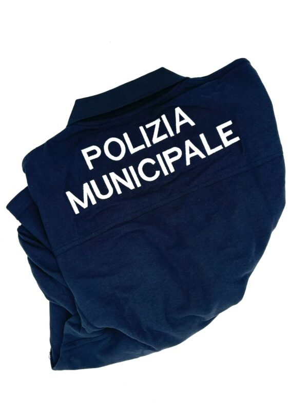 POLO POLIZIA MUNICIPALE MANICA LUNGA - immagine 3